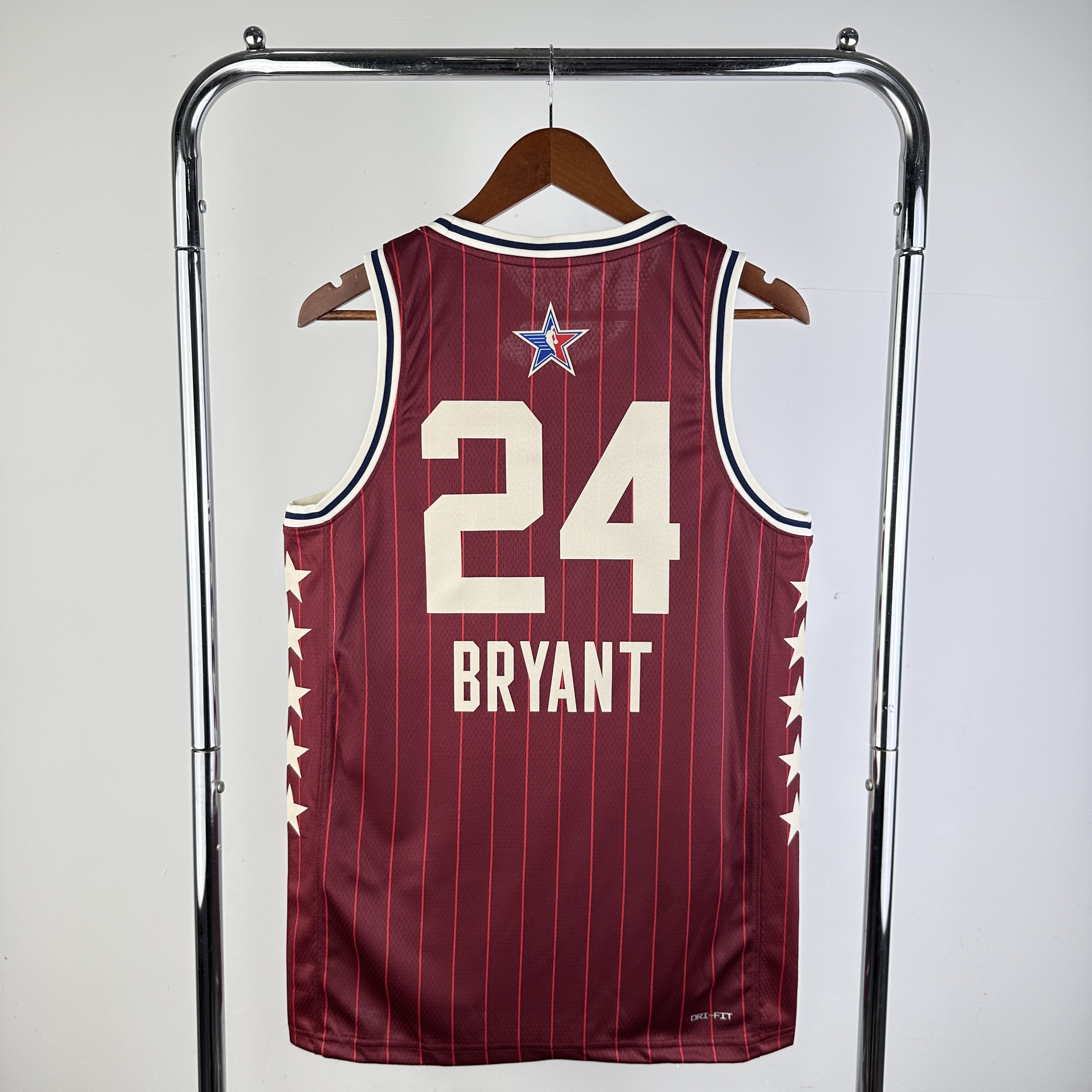 Men Los Angeles Lakers #24 Bryant Red All-star season 2024 NBA Jersey->more jerseys->NBA Jersey